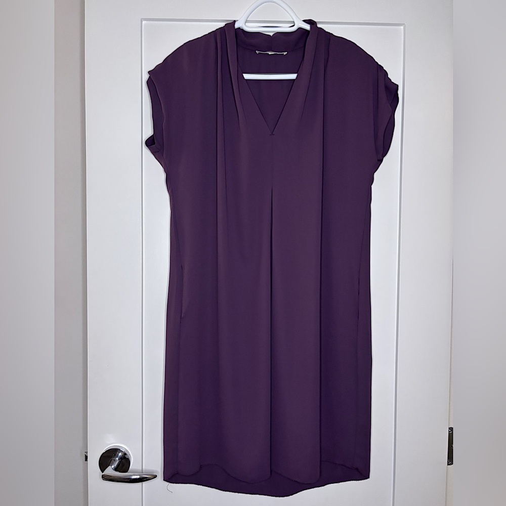 LAST CHANCE Monk & Lou Purple Short Sleeve Dress